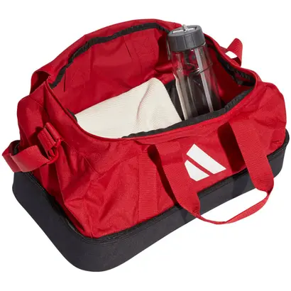 Τσάντα Ποδοσφαίρου Adidas Tiro League Duffel Bag Κόκκινο λεπτομέρεια Χώροι