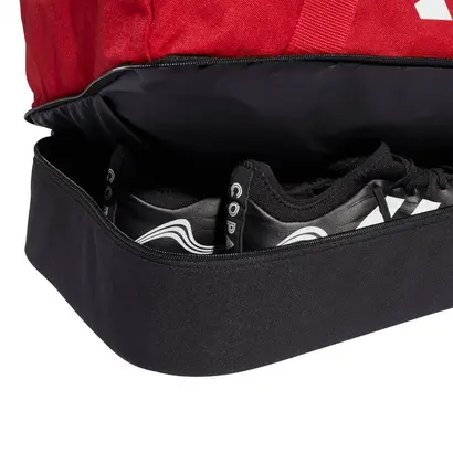 Τσάντα Ποδοσφαίρου Adidas Tiro League Duffel Bag Κόκκινο λεπτομέρεια χωρίσματα
