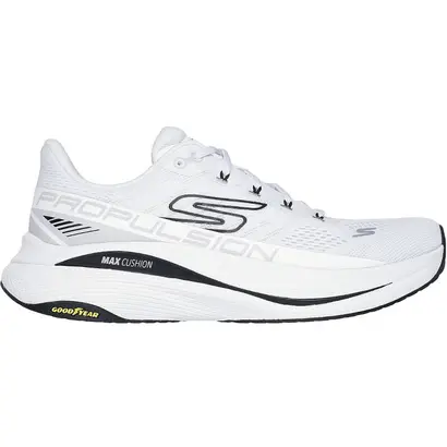 Λευκά ανδρικά αθλητικά παπούτσια Skechers Max Cushioning Propulsion