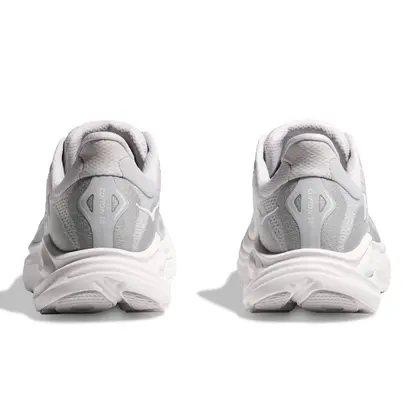 γυναικεία παπούτσια τρεξίματος Hoka Clifton 10 γκρι πίσω όψη