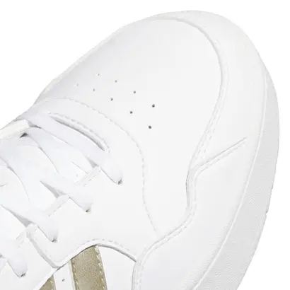 Γυναικεία sneakers Adidas Hoops 3.0 Bold λευκά λεπτομέρεια επάνω