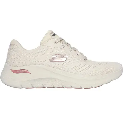 Γυναικεία sneakers Skechers Arch Fit Big League σε φυσικό και πολύχρωμο.