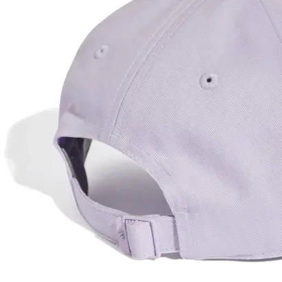 βαμβακερό καπέλο Adidas B-Ball Tonal Cap λιλά λεπτομέρεια πίσω