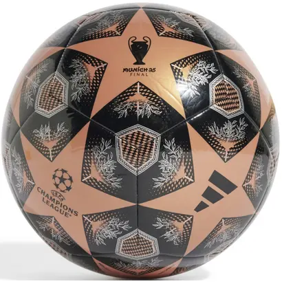 Champions League μπάλα Adidas Ucl Club μαύρο μπρονζέ πίσω όψη