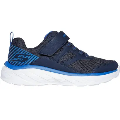Παιδικά αθλητικά παπούτσια Skechers Boundless σε μπλε σκούρο και μπλε.