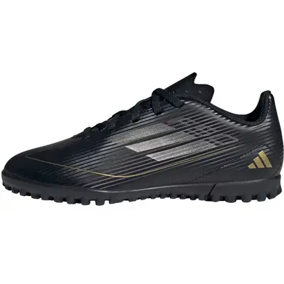 Παιδικά Adidas F50 Club TF J ποδοσφαιρικά παπούτσια - άνω όψη με κορδόνια