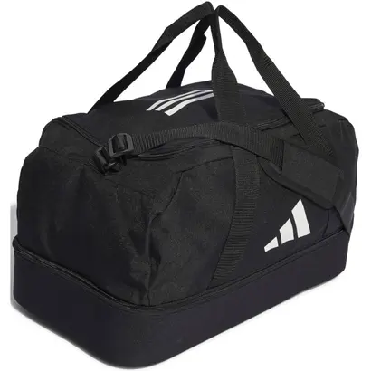 Τσάντα Ποδοσφαίρου Adidas Tiro μαύρη πλάγια όψη