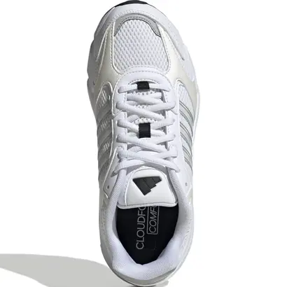 Άνω όψη γυναικείων sneakers Adidas Crazychaos 2000 σε λευκό και γκρι