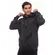 Ανδρικό Φούτερ Be Nation Tie Dye Hoodie ΜαύροΑνδρικό Φούτερ Be Nation Tie Dye Hoodie Μαύρο