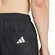 Ανδρικό Μαγιό Σορτς Adidas Icon 3-Stripes Μαύρο Λεπτομέρειες πίσω