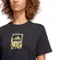 Γυναικείο T-Shirt Adidas Tech Metallic Graphic Black Λεπτομέρεια μπροστά