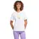 Γυναικείο T-Shirt Adidas Tech Metallic Graphic White Μπροστά
