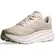 Παιδικά παπούτσια για τρέξιμο Hoka Clifton 9, stucco και sea moss, λεπτομέρεια του κορδονιού, τονίζοντας την εύκολη εφαρμογή.