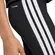 Παιδικό Κολλάν Adidas Train Essentials 3-Stripes Black Λεπτομέρεια γλουτός