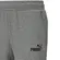 Ανδρικό Παντελόνι Φόρμας Με Λάστιχο Puma Essential Logo Pants Γκρι λεπτομέρεια μπροστά