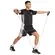 Ανδρικό T-Shirt Adidas Performance Training Essential Black όψη σε κίνηση