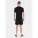 ανδρικό βαμβακερό t-shirt Cruz Highmore μαύρο μοντέλο πίσω όψη