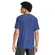 Ανδρικό Τεχνικό T Shirt Adidas Train Essentials Stretch μπλε πίσω όψη