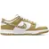 Nike Dunk Low γυναικεία sneaker λευκό χρυσό εξωτερική όψη