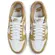 Nike Dunk Low γυναικεία sneaker λευκό χρυσό θέαση από πάνω
