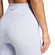 Γυναικείο Κολλάν Adidas All Me Essentials Full-Length Βιολετί λεπτομέρεια πίσω όψη