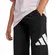 Παιδικό Αχνούδιαστο Παντελόνι Φόρμας Adidas Sportswear μαύρο λεπτομέρεια τσέπη