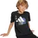 Παιδικό Μπλουζάκι Adidas Train Tee Black λεπτομέρεια μπροστά