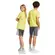 Παιδικό Σετ Adidas Training Essentials 3-stripes Κίτρινο όψη πίσω