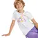 Παιδικό T-Shirt Adidas Junior's Tech Logo Graphic Λευκό λεπτομέρεια μπροστά