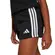 Σορτς Για Κορίτσια Adidas Essentials 3-Stripes Shorts Μαύρο λεπτομέρεια