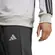 ανδρική φόρμα σετ Adidas Sportswear Basic 3-Stripes Γκρι λεπτομέρεια τσέπη