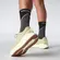 Ανδρικό παπούτσι running Salomon Aero Glide 3 σε χρώμα Green Haze/Vanilla Ice/Russet, μοντέλο με ανασηκωμένη σόλα