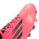Ανδρικά Ποδοσφαιρικά Adidas F50 Club φουξ για γήπεδα με φυσικό χλοοτάπητα λεπτομέρεια λογότυπο και γραφικά