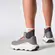 παπούτσια για τρέξιμο στο βουνό Salomon Ultra Glide 3 ανθρακί μοντέλο όψη πίσω