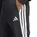 Ανδρικό Παντελόνι Φόρμας Adidas αχνούδιαστο Μαύρο λεπτομέρεια πλάι