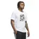 Ανδρικό T-Shirt Adidas Camo Shape Graphic Tee Λευκό κίνηση