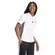 Γυναικεία βαμβακερή μπλούζα 
 Adidas Essentials 3-Stripes λευκή
κίνηση