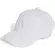 βαμβακερό καπέλο Adidas B-Ball Tonal Cap λευκό μπροστά όψη