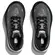 στιλάτα παιδικά παπούτσια για τρέξιμο Hoka Clifton 9 Youth μαύρο λευκό θέαση από πάνω
