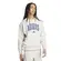Ανδρική φούτερ Adidas Collegiate-Inspired Style σε λευκό, πλάγια όψη.