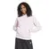 Γυναικείο φούτερ με κουκούλα Adidas Essentials Feelcozy Small Logo σε ροζ χρώμα, μπροστινή όψη.