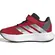 Παιδικά running παπούτσια Adidas Duramo SL2 EL C κόκκινα με ασημί ρίγες και στήριξη φτέρνας