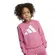 Σετ φόρμας Adidas Essentials Joggers Baby ροζ με λευκές λεπτομέρειες για κορίτσια, ιδανικό για καθημερινές δραστηριότητες