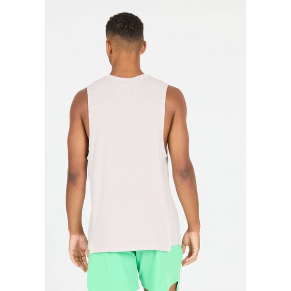 ανδρικό αθλητικό αμάνικο λευκό Endurance Hanieber πίσω όψη ανδρικό αθλητικό αμάνικο λευκό Endurance Hanieber πίσω όψη
