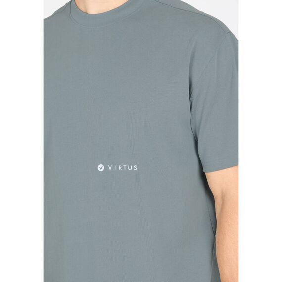 ανδρικό βαμβακερό t-shirt Virtus Josephy γκρι λεπτομέρεια μπροστά ανδρικό βαμβακερό t-shirt Virtus Josephy γκρι λεπτομέρεια μπροστά