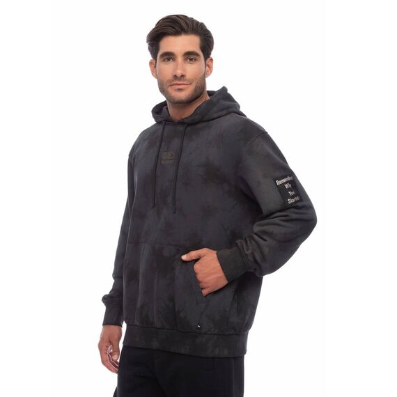 Ανδρικό Φούτερ Be Nation Tie Dye Hoodie Μαύρο Ανδρικό Φούτερ Be Nation Tie Dye Hoodie Μαύρο