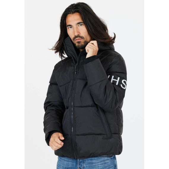 ανδρικό puffer πόλης με κουκούλα whistler μαύρο-1 ανδρικό puffer πόλης με κουκούλα whistler μαύρο-1