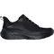 Γυναικεία Αθλητικά Skechers Bobs Squad με ενδιάμεση σόλα με απορρόφηση κραδασμών σε ολόμαυρο χρώμα-1