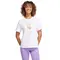 Γυναικείο T-Shirt Adidas Tech Metallic Graphic White Μπροστά