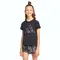 Παιδικό T-Shirt Adidas Seasonal Essentials Flower Tee Black μπροστά